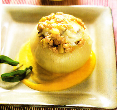 Cebollas rellenas