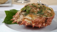 Centolla al horno