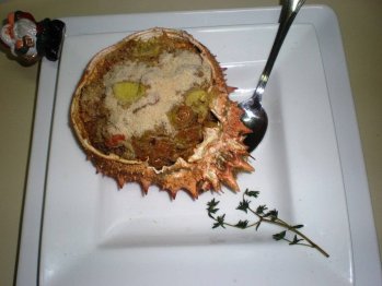 Centollo al horno