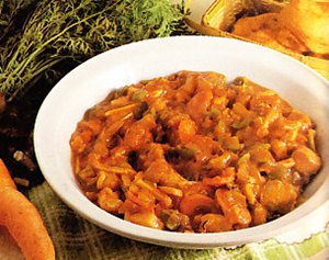 Cerdo con salsa agridulce