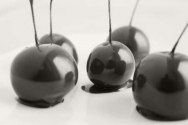 Cerezas con chocolate