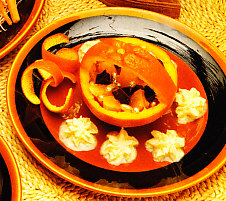 Cesta de naranja