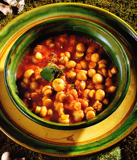 Champiñones a la griega