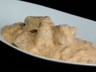 Champiñones al yogur