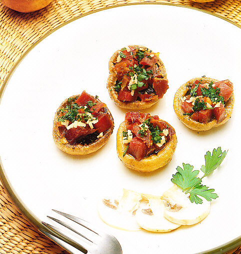 Champiñones al horno