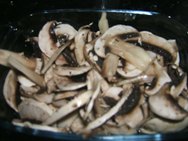 Champiñones marinados