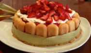 Charlota de fresas