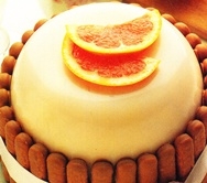 Charlota de pomelo
