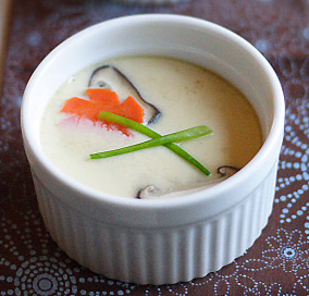 Chawanmushi (sopa cuajada de huevo)