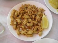 Chipirones fritos
