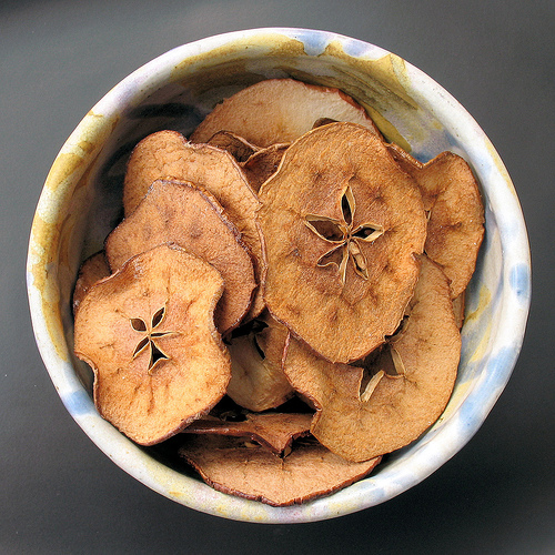 Chips de manzana