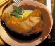 Chuleta de ternera en salsa