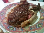 Chuletas de buey a la vizcaina