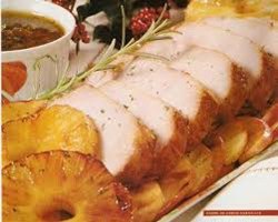 Chuletas de cerdo agridulce