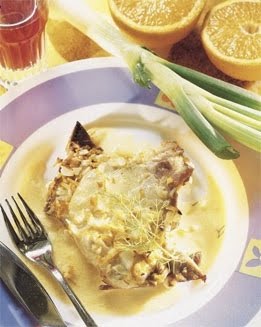 Chuletas de cerdo con crema de setas