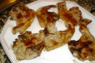 Chuletas de cordero a la parrilla