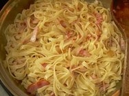 Cintas a la carbonara