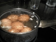 Cocer los huevos