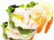 Cóctel de gambas con piña