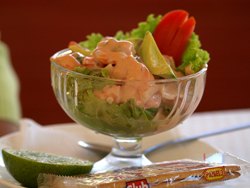 Cóctel de marisco con salsa rosa