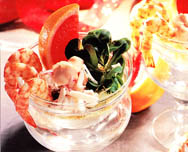 Cóctel de mariscos