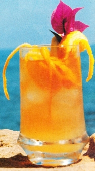 Cóctel de zumo de frutas