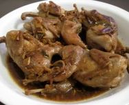 Codornices a la toledana