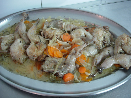 Codornices en escabeche
