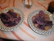 col lombarda con patatas