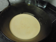 Colada para hacer la bechamel