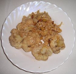 Coliflor al ajoarriero