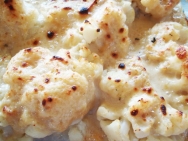 Coliflor al queso de Tresviso