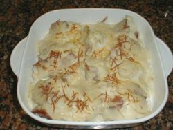 Coliflor con bechamel