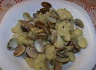 Coliflor con chirlas