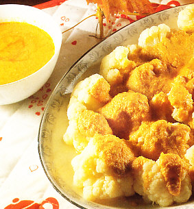 Coliflor en crema