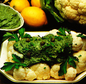 Coliflor en ensalada