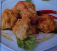 Coliflor rebozada