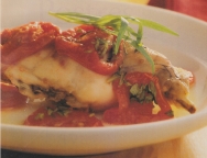 Conejo al estragón con salsa de mostaza