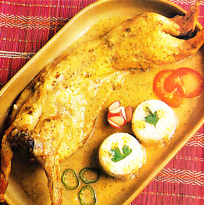 Conejo al horno a la mostaza