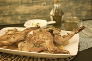 Conejo al horno con ali oli