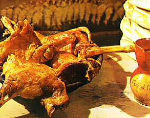 Cordero asado al estilo de Sepúlveda
