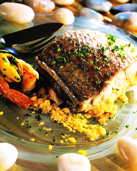 Corvallo relleno al horno