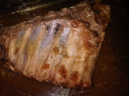 Costilla de Cerdo con Salsa Coca Cola