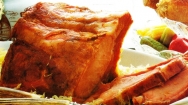 Costillar de cerdo ahumado con choucroute