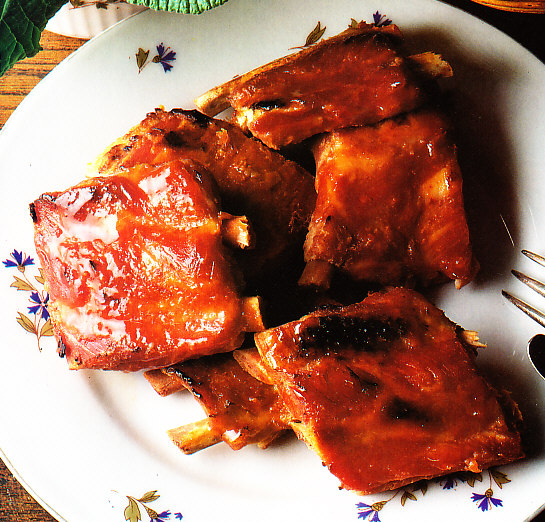 Costillar lacado