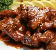Costillas de cerdo agridulce