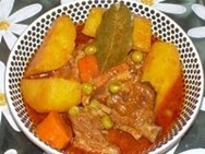 Costillas de cerdo con patatas