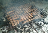 Costillas de cordero a la brasa