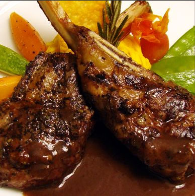 Costillas de cordero caramelizadas