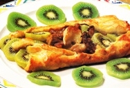 Costillas de cordero con kiwis